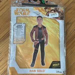 Star Wars Han Solo Child Costume in Brown and Black
